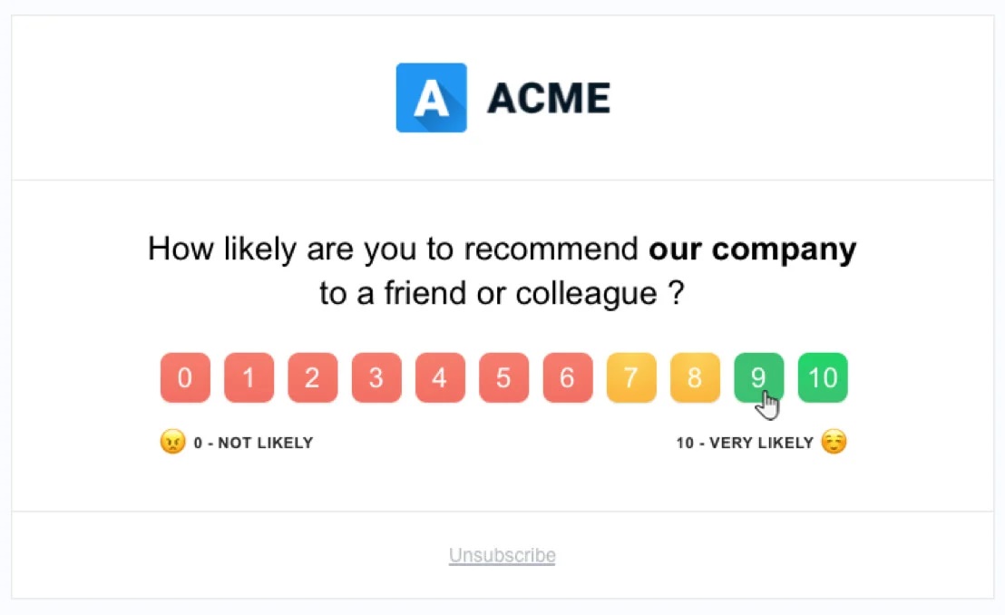 净推荐值 （NPS）表现方式1